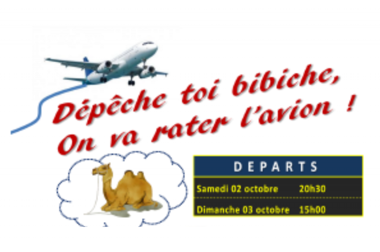 Spectacle « Dépêche-toi Bibiche, on va rater l&rsquo;avion ! »